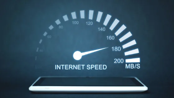 Tips to boost your internet speed graphic