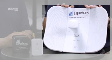 The antenna needed for fixed wireless internet