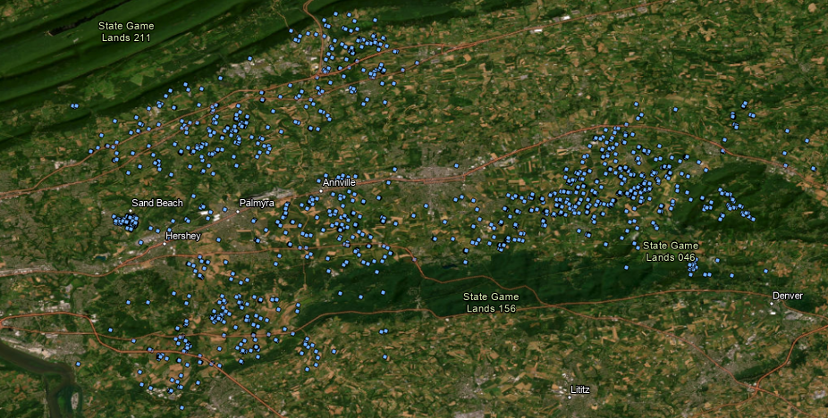 CPF Coverage Map