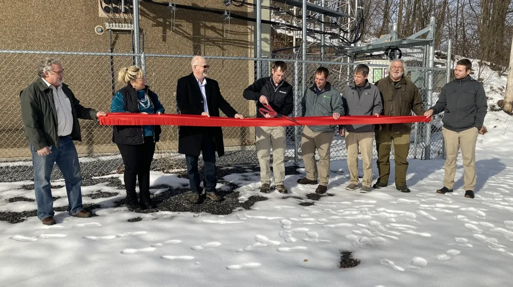 Upward Broadband Huntingdon County ribbon cutting ceremony